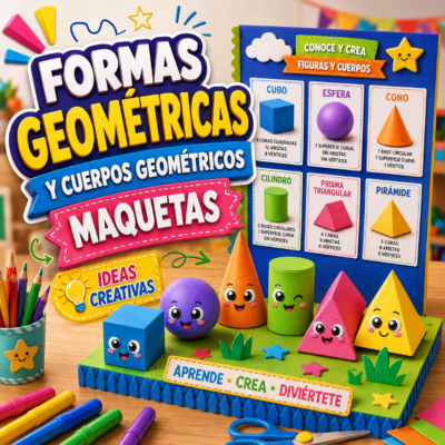 maquetas formas geometricas