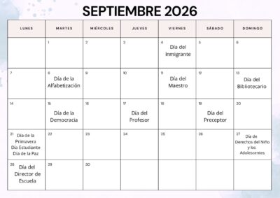 calendario efemerides 2026 - pdf calendario efemerides 2026 - pdf